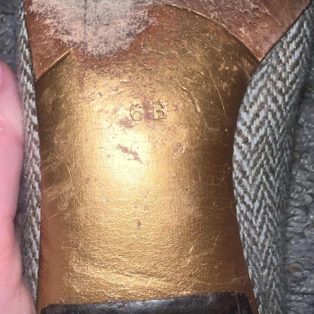Cole Haan Tweed Jeweled Flats. Size 6. - Picture 8 of 8